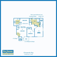 Chesapeake Bay floor plan